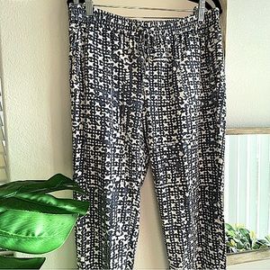 MICHAEL KORS 💙Abstract spring Pants